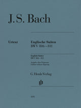 Bach: English Suites, BWV 806-811
