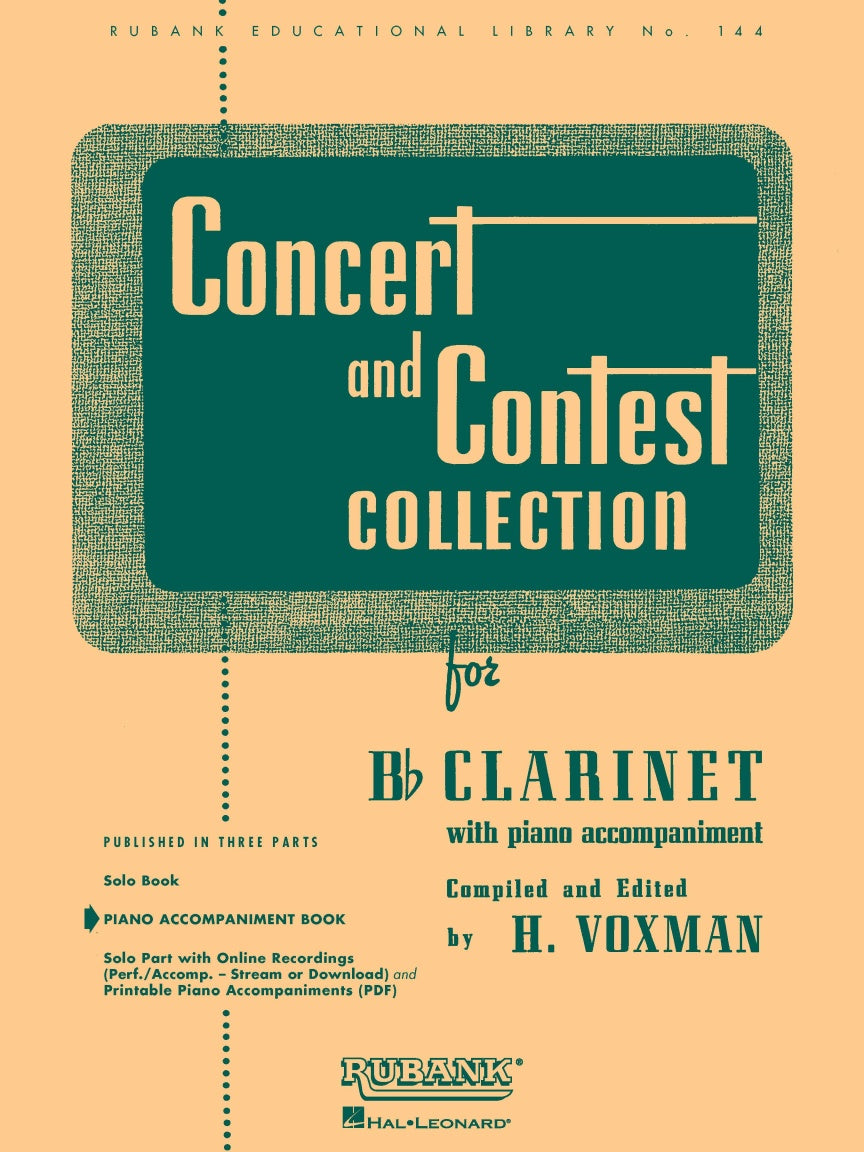 Concert and Contest Collection - Clarinet