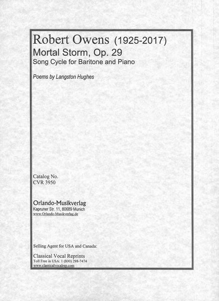 Owens: Mortal Storm, Op. 29