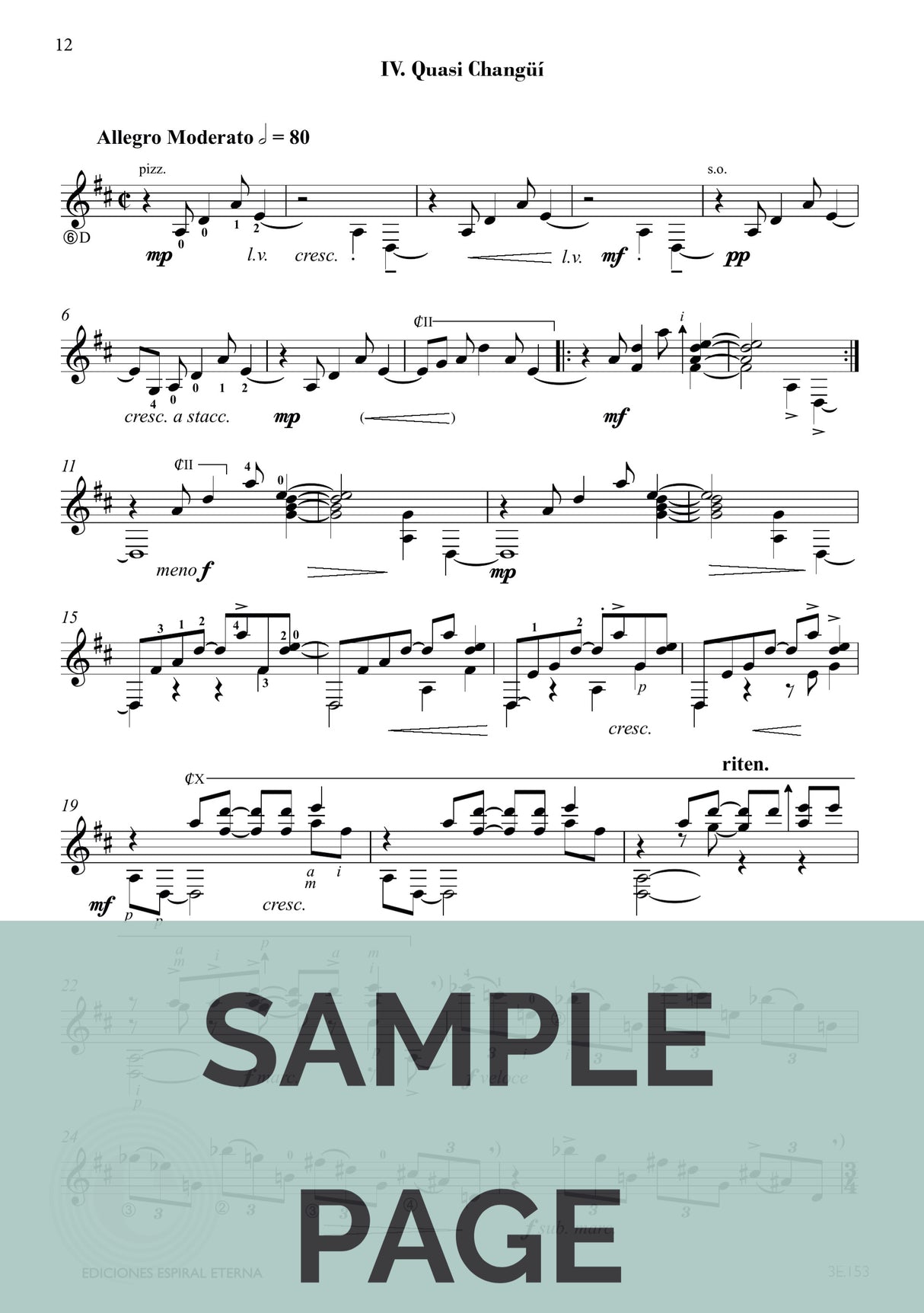 Brouwer: Sonata Cubana No. 7