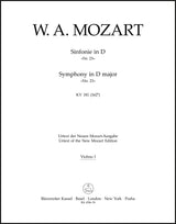 Mozart: Symphony No. 23 in D Major, K. 181 (162b)