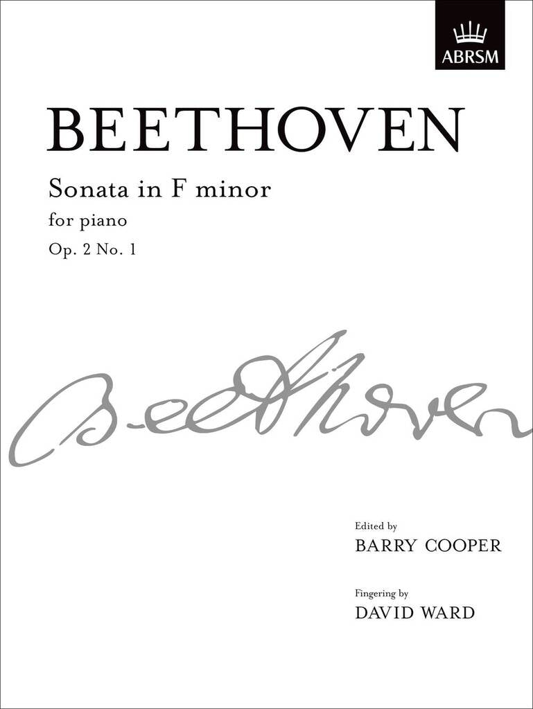 Beethoven: Piano Sonata in F Minor, Op. 2, No. 1