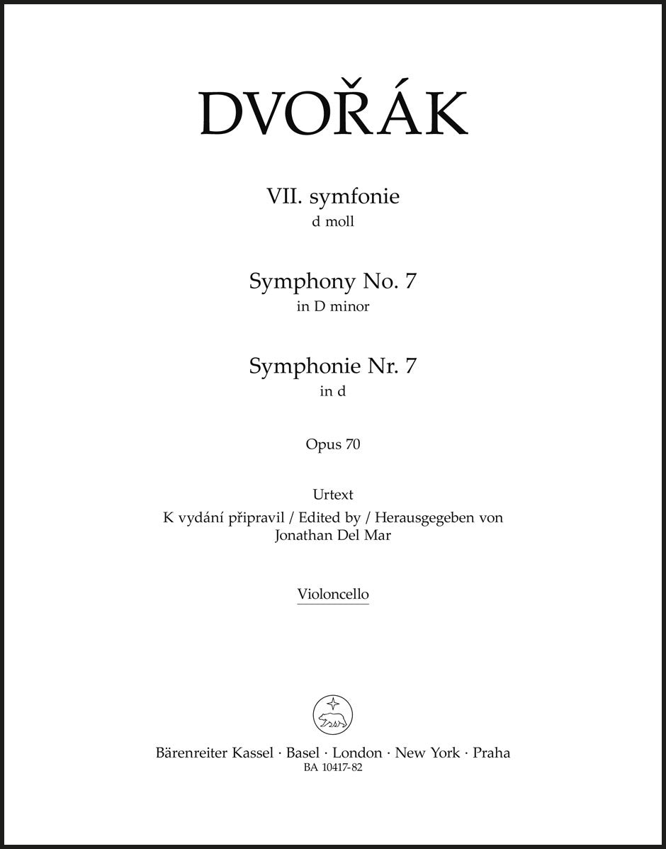 Dvořák: Symphony No. 7 in D Minor, Op. 70 – Ficks Music