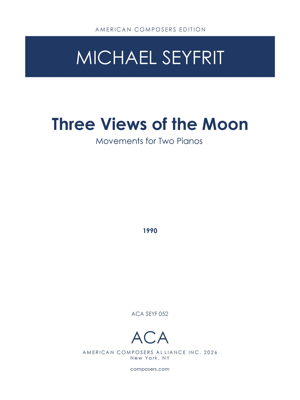 Seyfrit: Three Views of the Moon