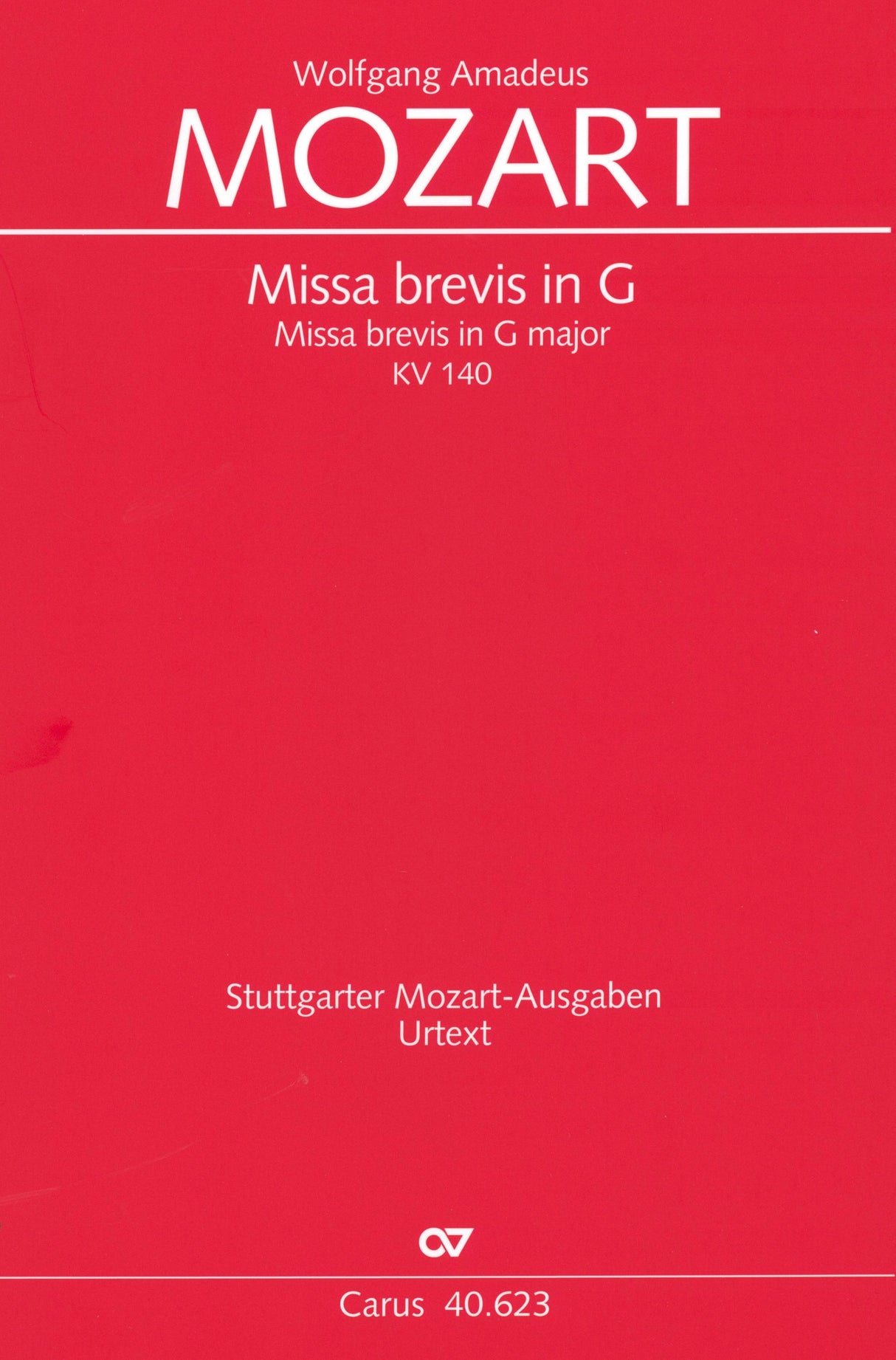 Mozart: Missa brevis in G Major, K. 140 (235d)