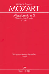 Mozart: Missa brevis in G Major, K. 140 (235d)