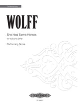 Wolff: She Had Some Horses