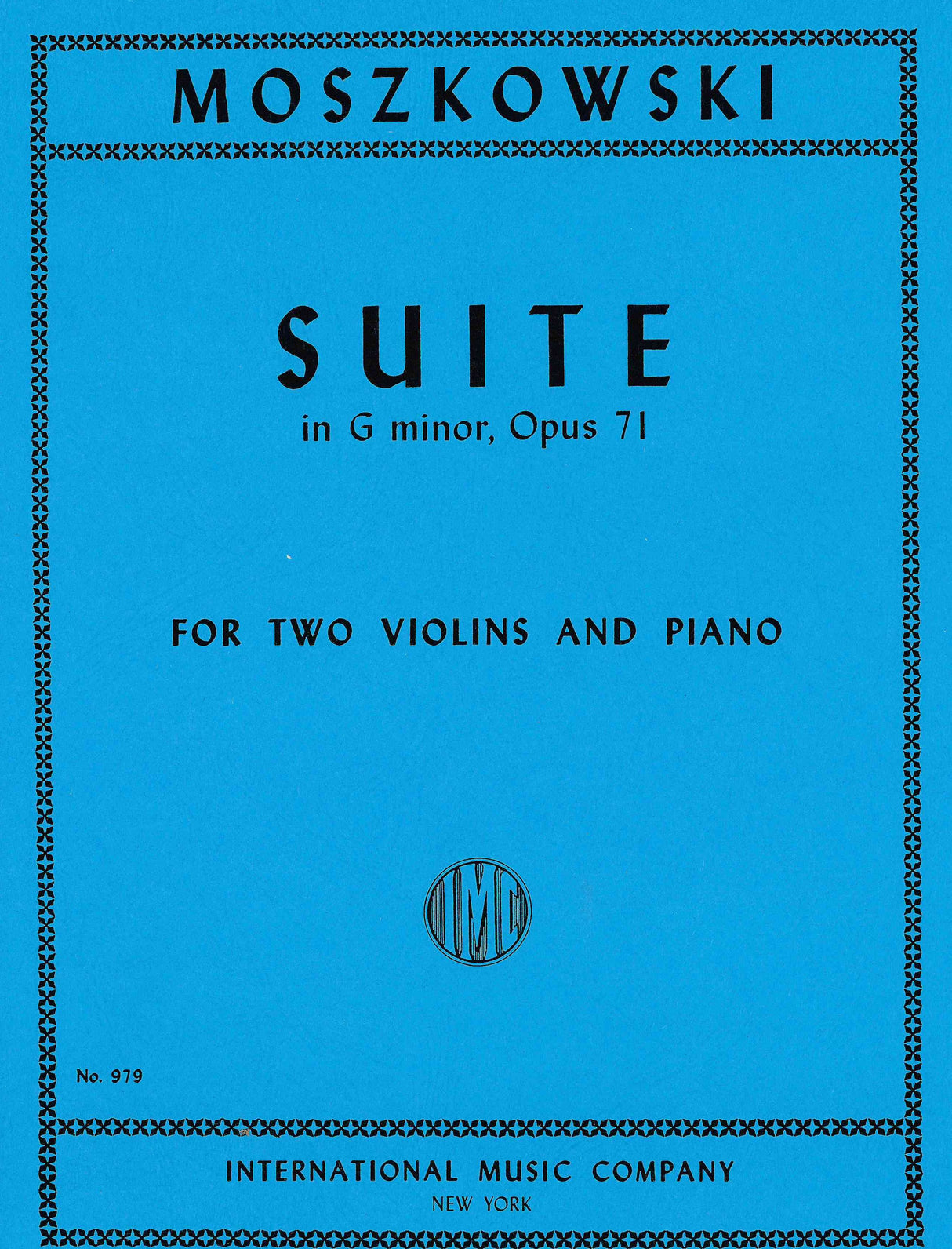 Moszkowski: Suite, Op. 71