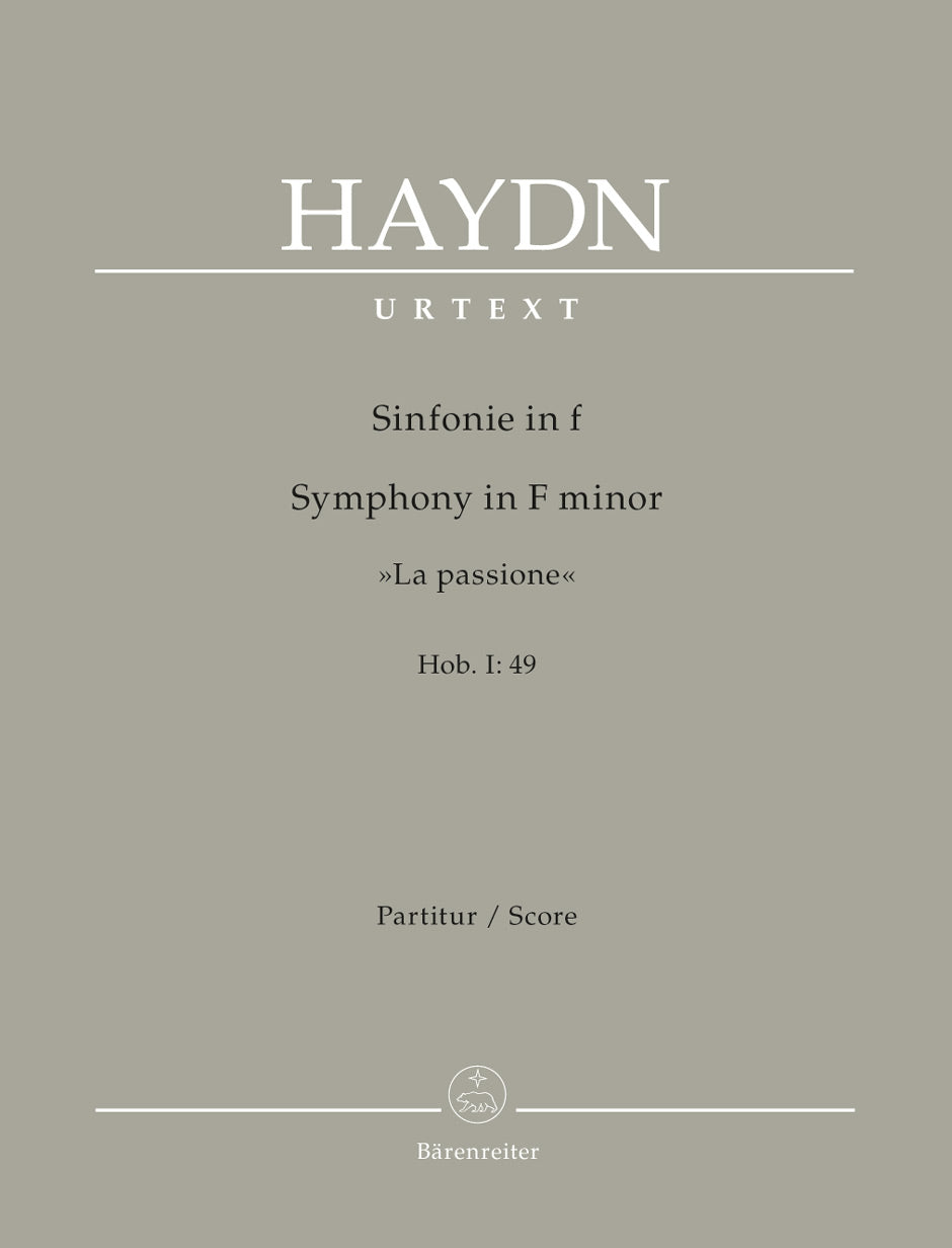 Haydn: Symphony in F Minor, Hob. I:49