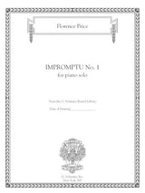 Price: Impromptu No. 1