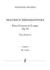 Moszkowski: Piano Concerto in E Major, Op. 59