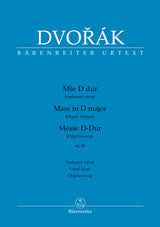 Dvořák: Mass in D Major, Op. 86