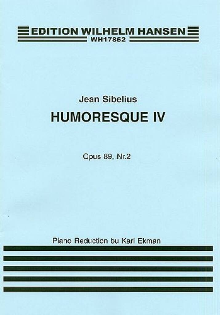 Sibelius: Humoresque No. 4, Op. 89b