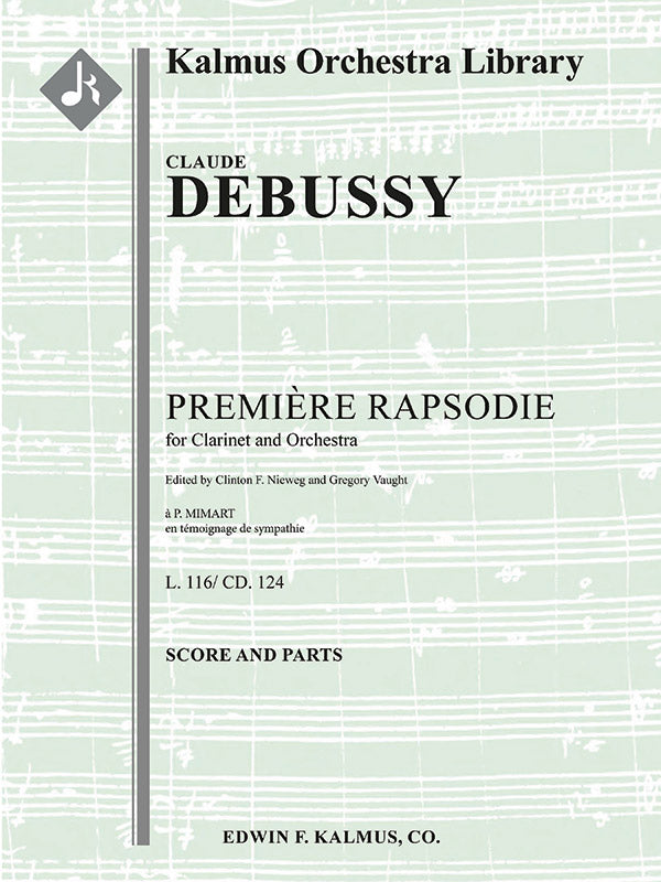 Debussy: Première Rhapsodie