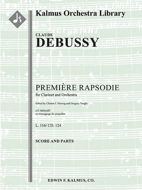 Debussy: Première Rhapsodie