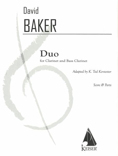 Baker: Duo for Clarinet and Bass Clarinet