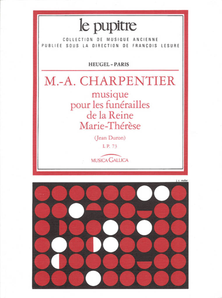 Charpentier: Musique pour les Funérailles -LP73