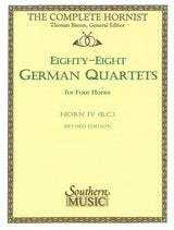 88 German Quartets (arr. for 4 horns)