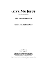 Geter: Give Me Jesus