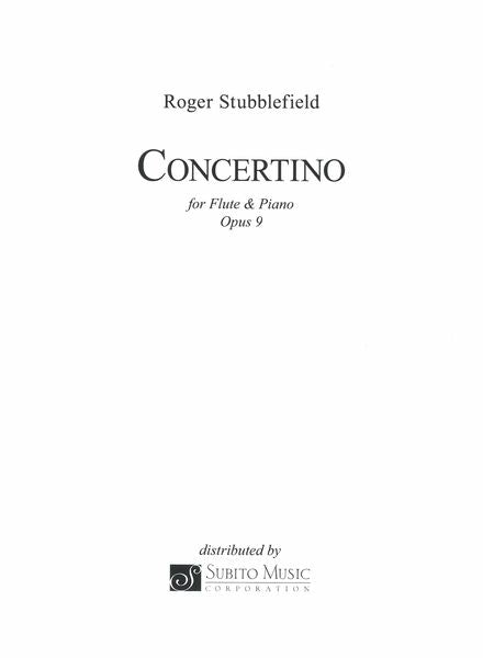 Stubblefield: Concertino for Flute & Piano, Op. 9