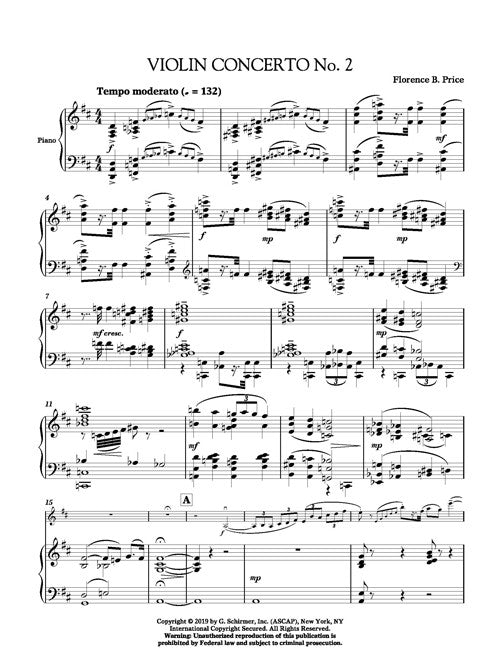 Price: Violin Concerto No. 2 – Ficks Music