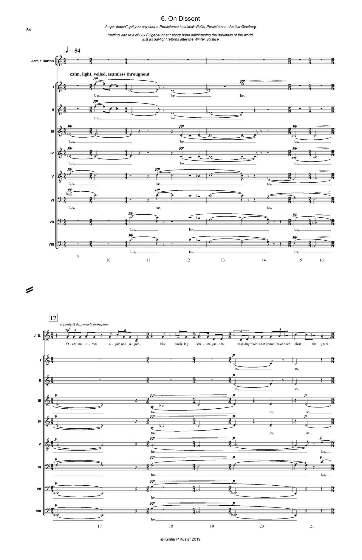 Kuster: When There Are Nine