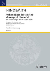 Hindemith: When lilacs last in the door-yard bloom'd