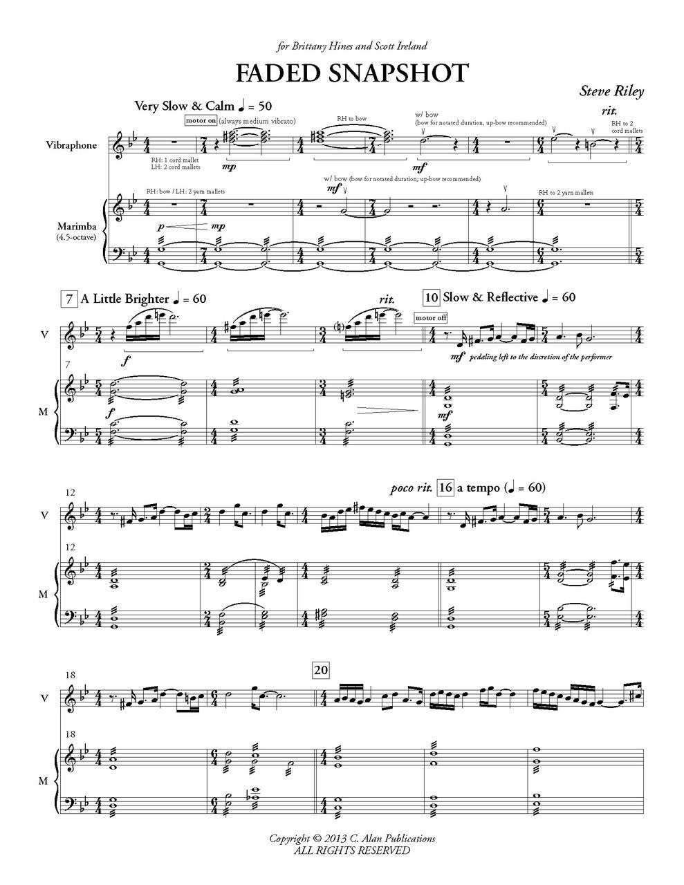 Riley: Faded Snapshot