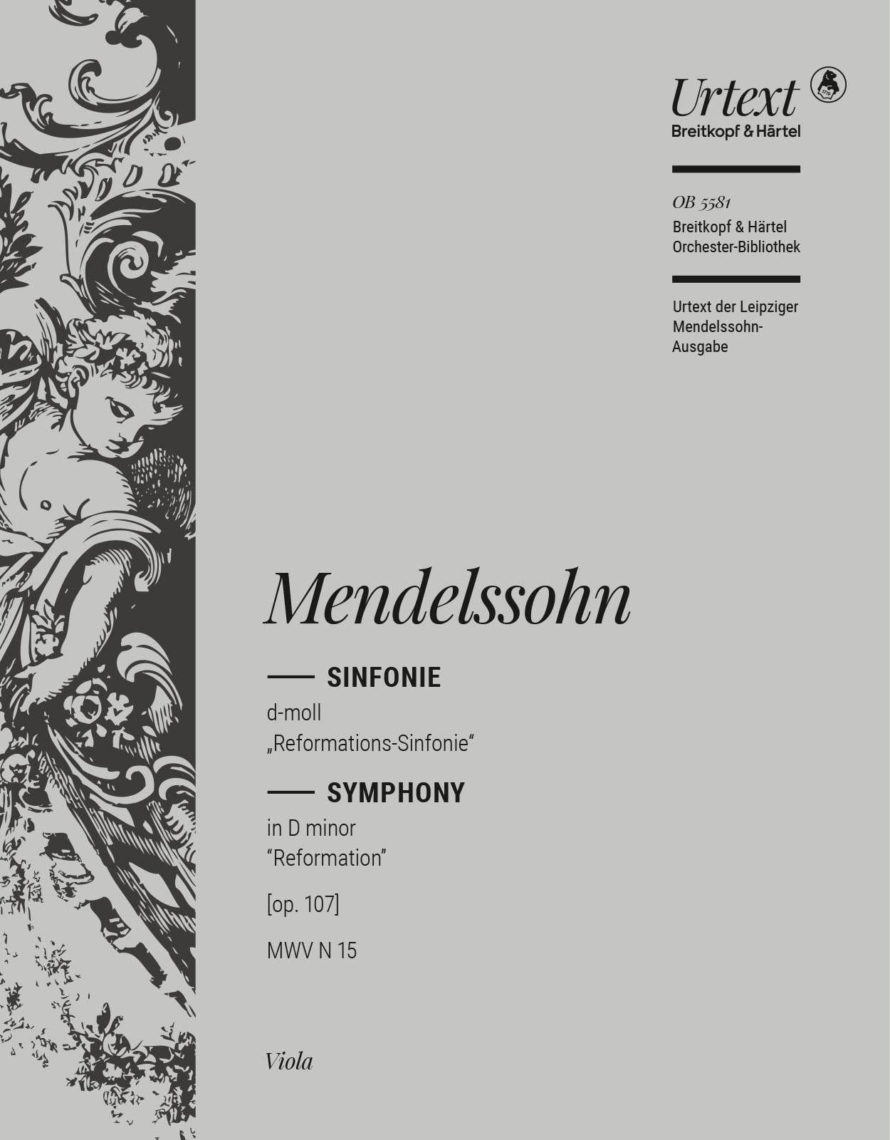 Mendelssohn: Symphony No. 5 in D Minor, MWV N 15, Op. 107 – Ficks