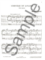 Dupré: Cortège et Litanie (for organ)