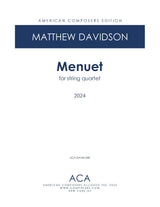 Davidson: Menuet