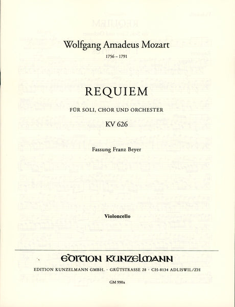 Mozart: Requiem, K. 626
