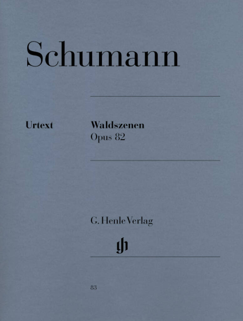 A Defferent Schumann　Vol.1　ヴェンツァーゴ、カシオーリ Schumann: Waldszenen, Op. 82 – Ficks Music