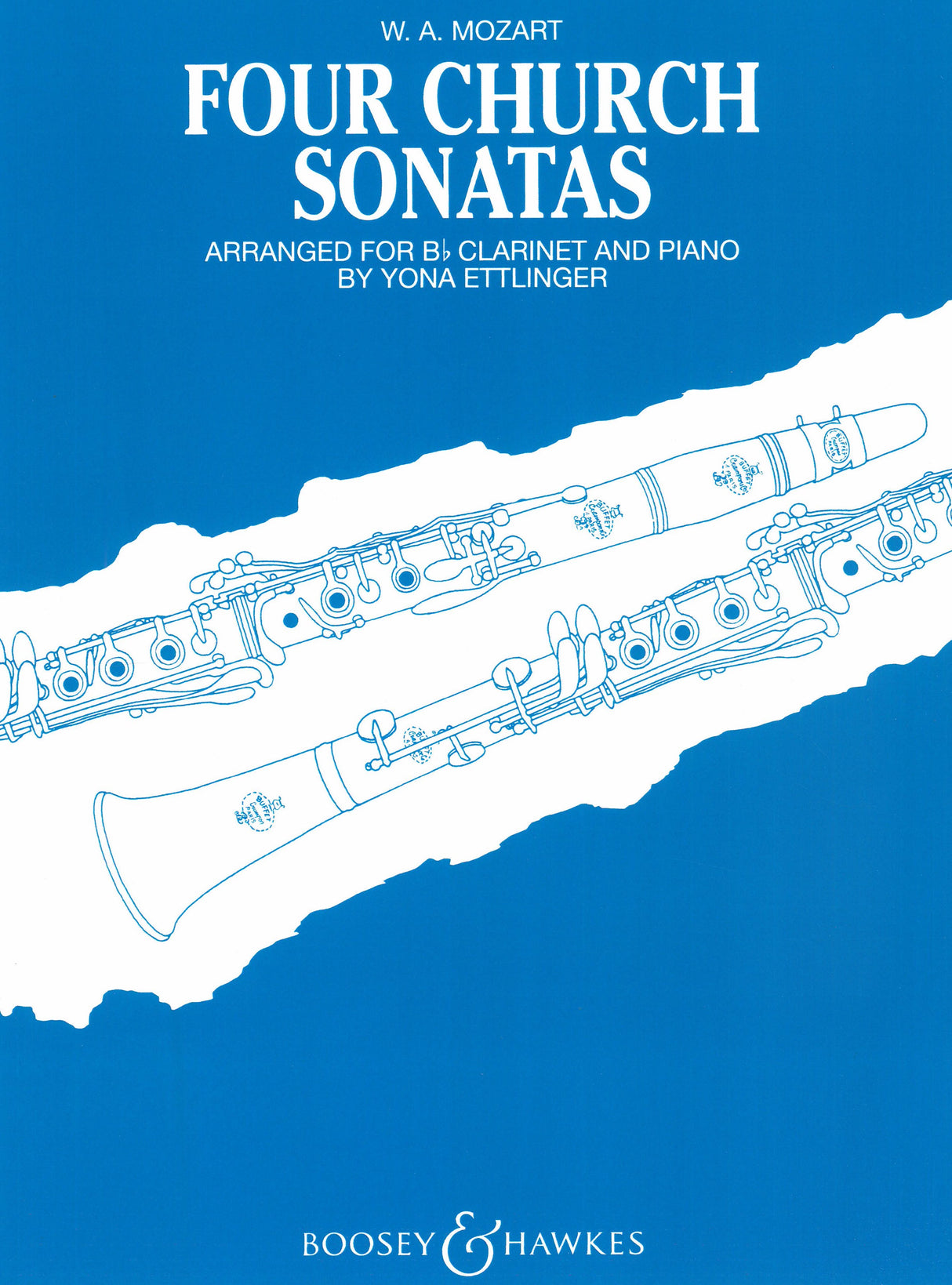 Mozart: 4 Church Sonatas (arr. for clarinet & piano)