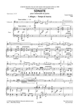 Poulenc: Cello Sonata, FP 143