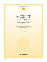 Mozart: Rondo in D Major, K. 485