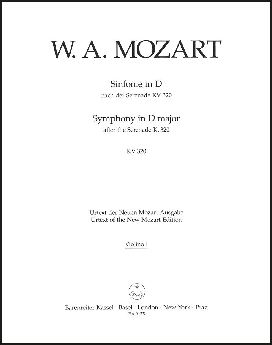 Mozart: Symphony in D Major