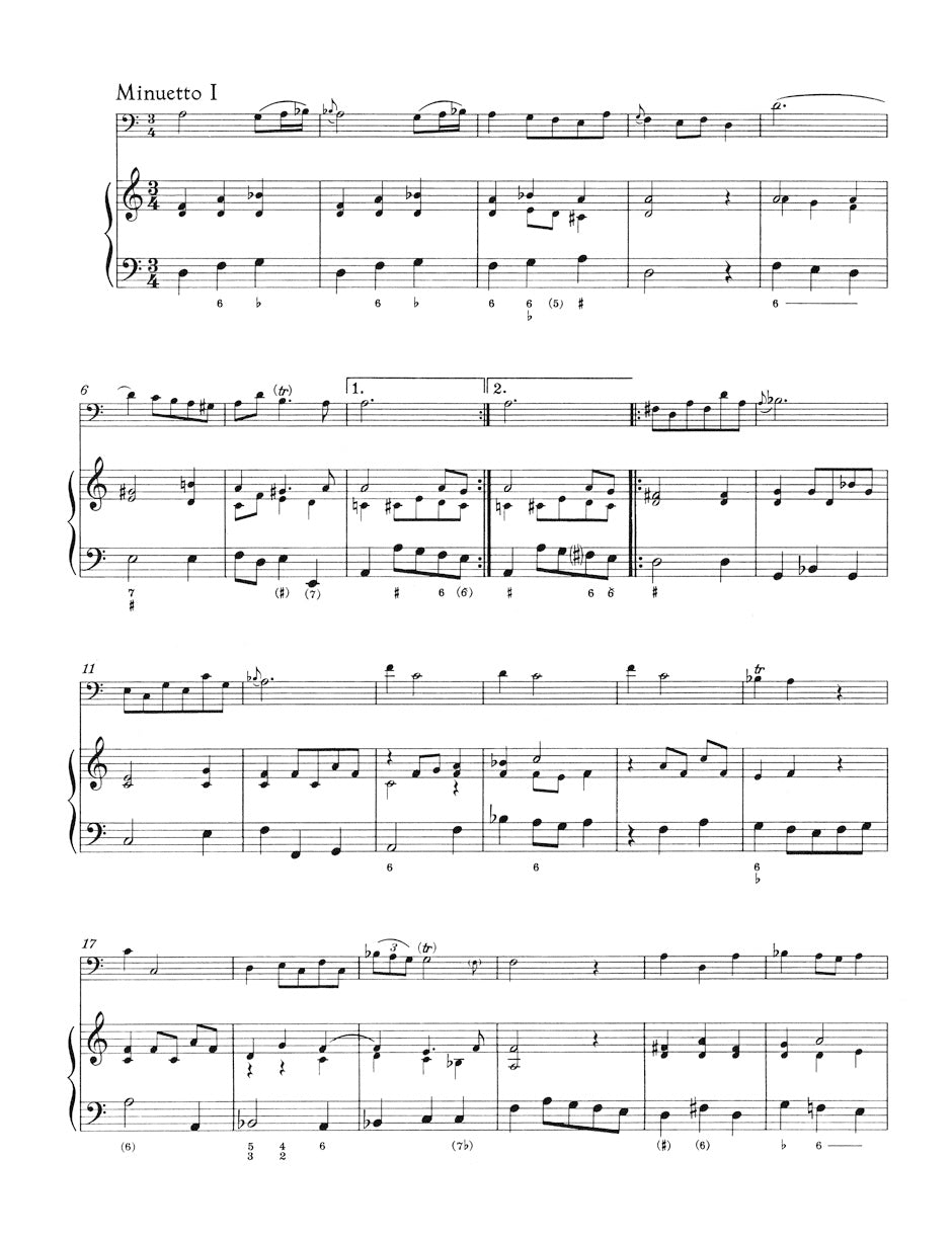 Fesch: Cello Sonata in D Minor, Op. 13, No. 4