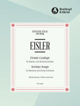 Eisler: Ernste Gesänge