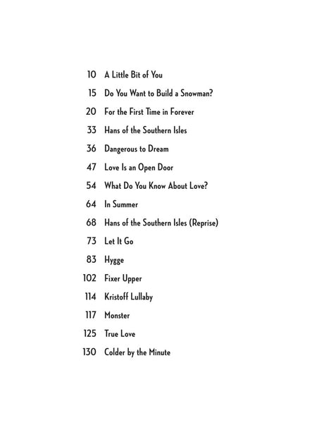 Disney's Frozen – Vocal Selections