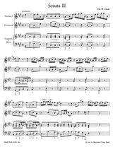 Gluck: Trio Sonatas Nos. 3 and 4 (A Major and B-flat Major)