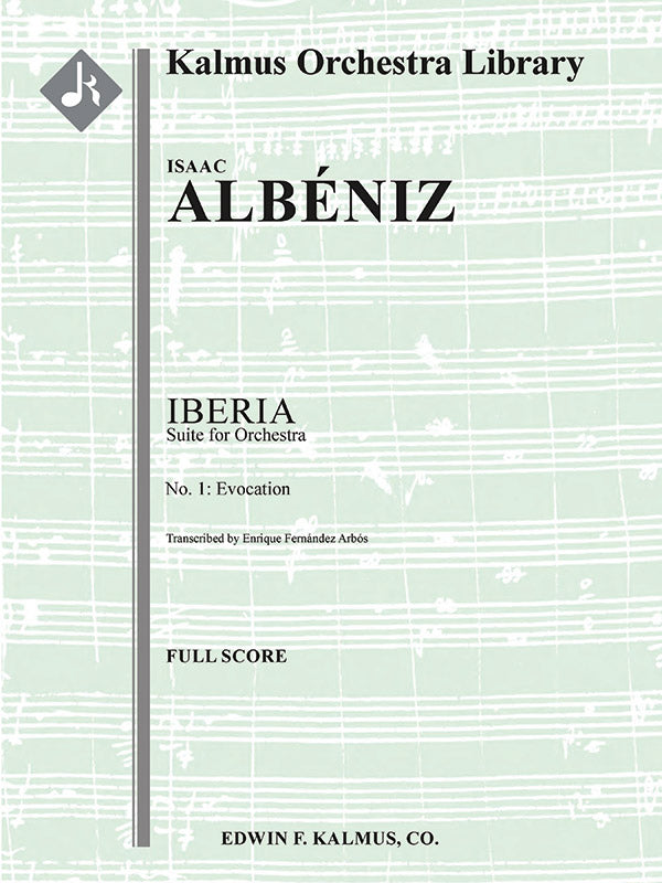 Albéniz: Evocación from Iberia (arr. for orchestra)