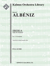 Albéniz: Evocación from Iberia (arr. for orchestra)