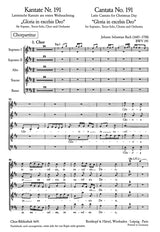 Bach: Gloria in excelsis Deo, BWV 191