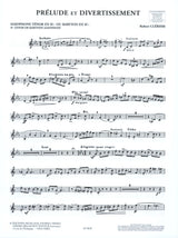 Clérisse: Prélude et divertissement