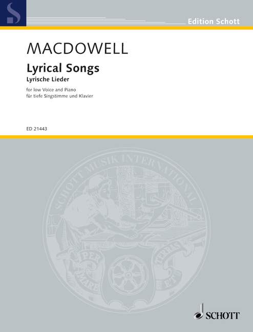 MacDowell: Lyrical Songs