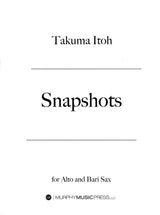 Itoh: Snapshots (Version for Alto & Bari Sax)