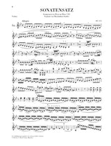 Mozart: Violin Sonatas - Fragments