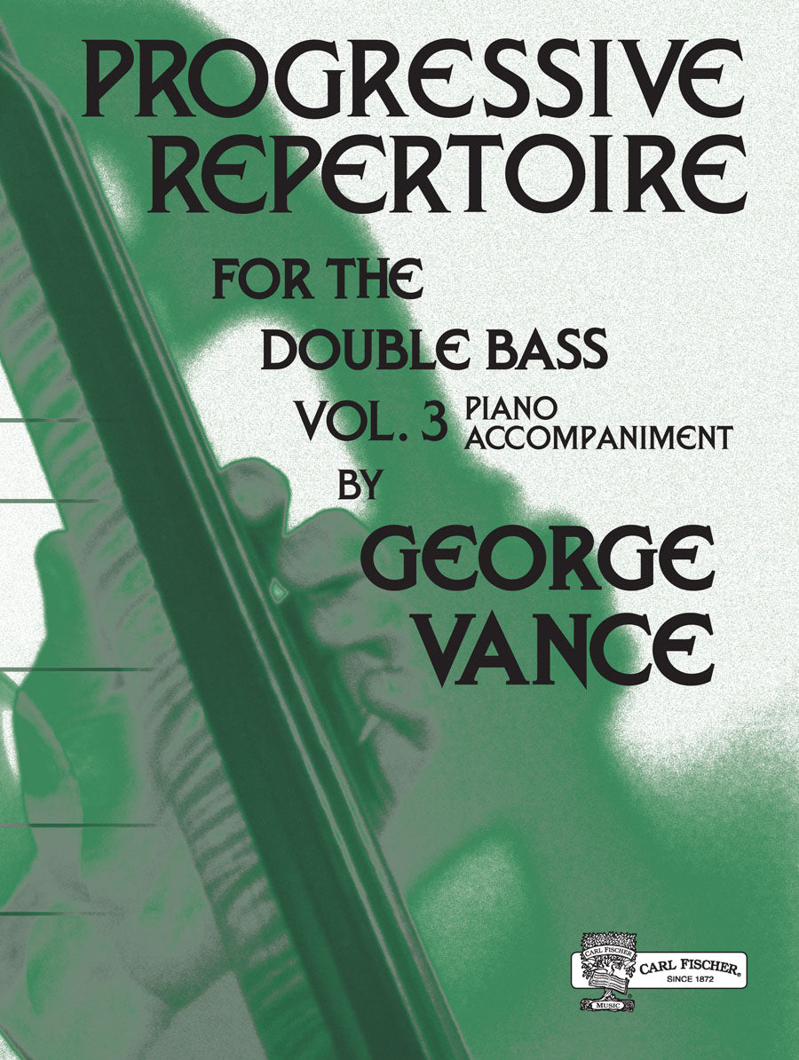 Vance: Progressive Repertoire for the Double Bass - Volume 3