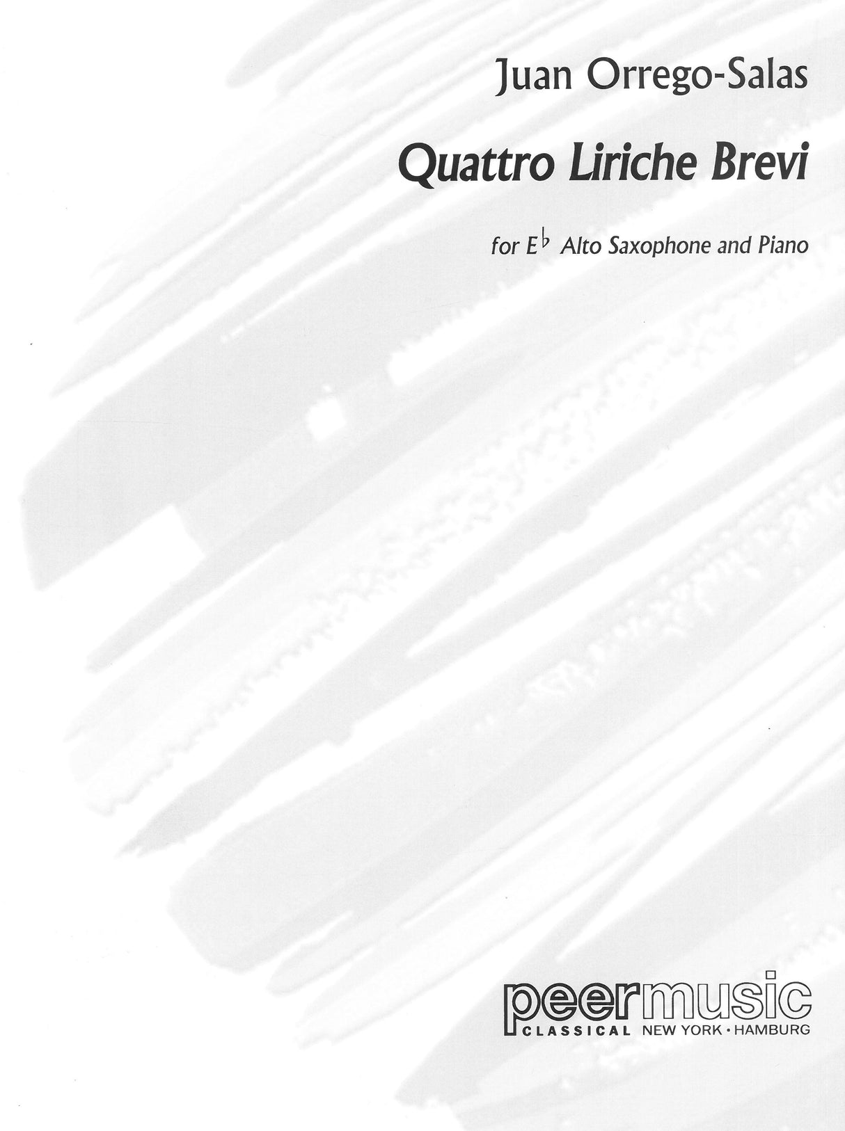 Orrego-Salas: Quattro Liriche Brevi